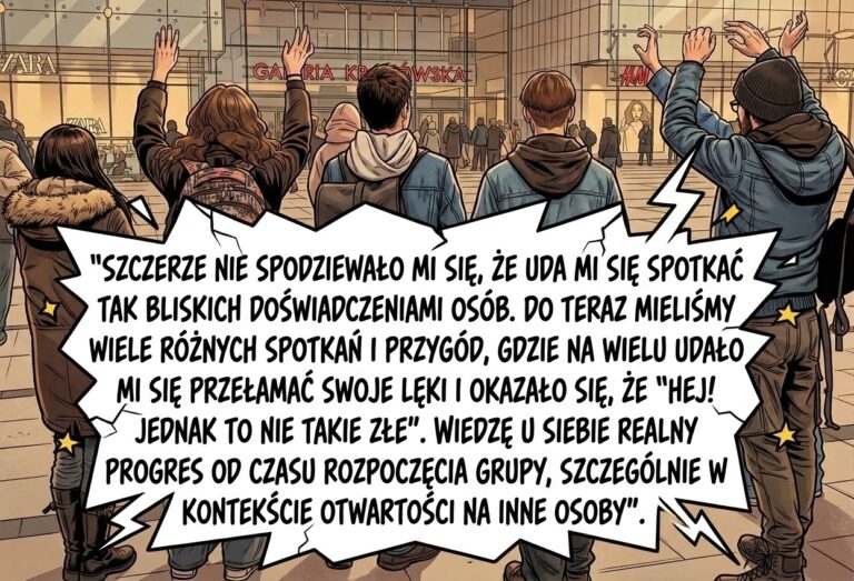 Read more about the article Jak z jednej grupy powstały dwie. O potrzebie wsparcia osób ASD, której często nie widać.
